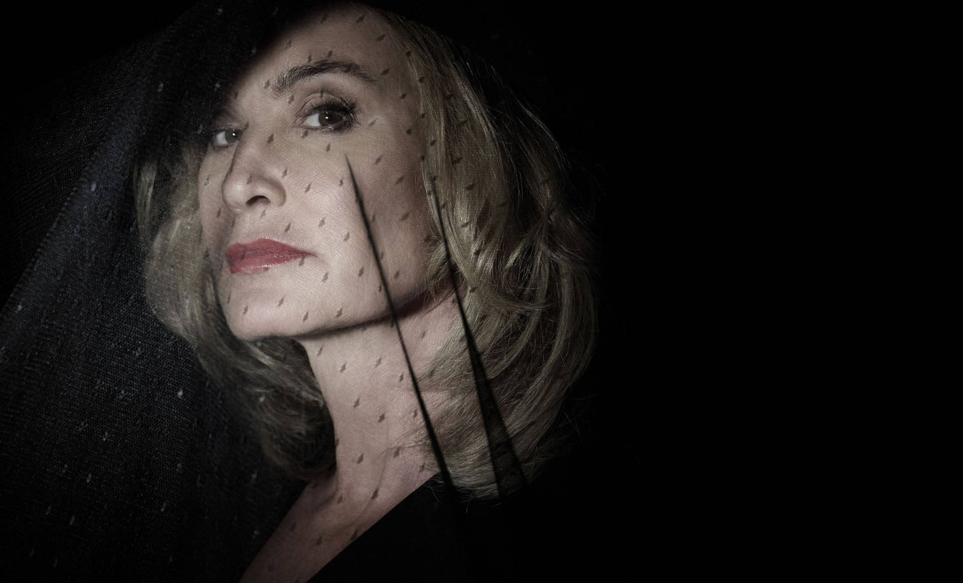 Celebrated Star: Jessica Lange Radiating In Splendid Photographic Capture Background