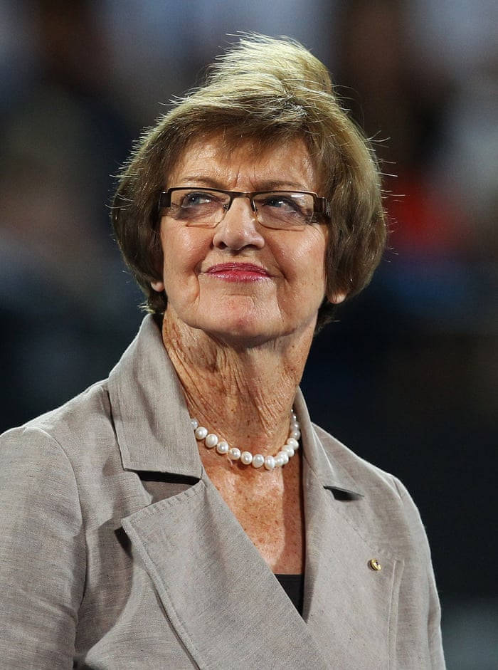 Celebrated Tennis Prodigy: Margaret Court At 80 Background