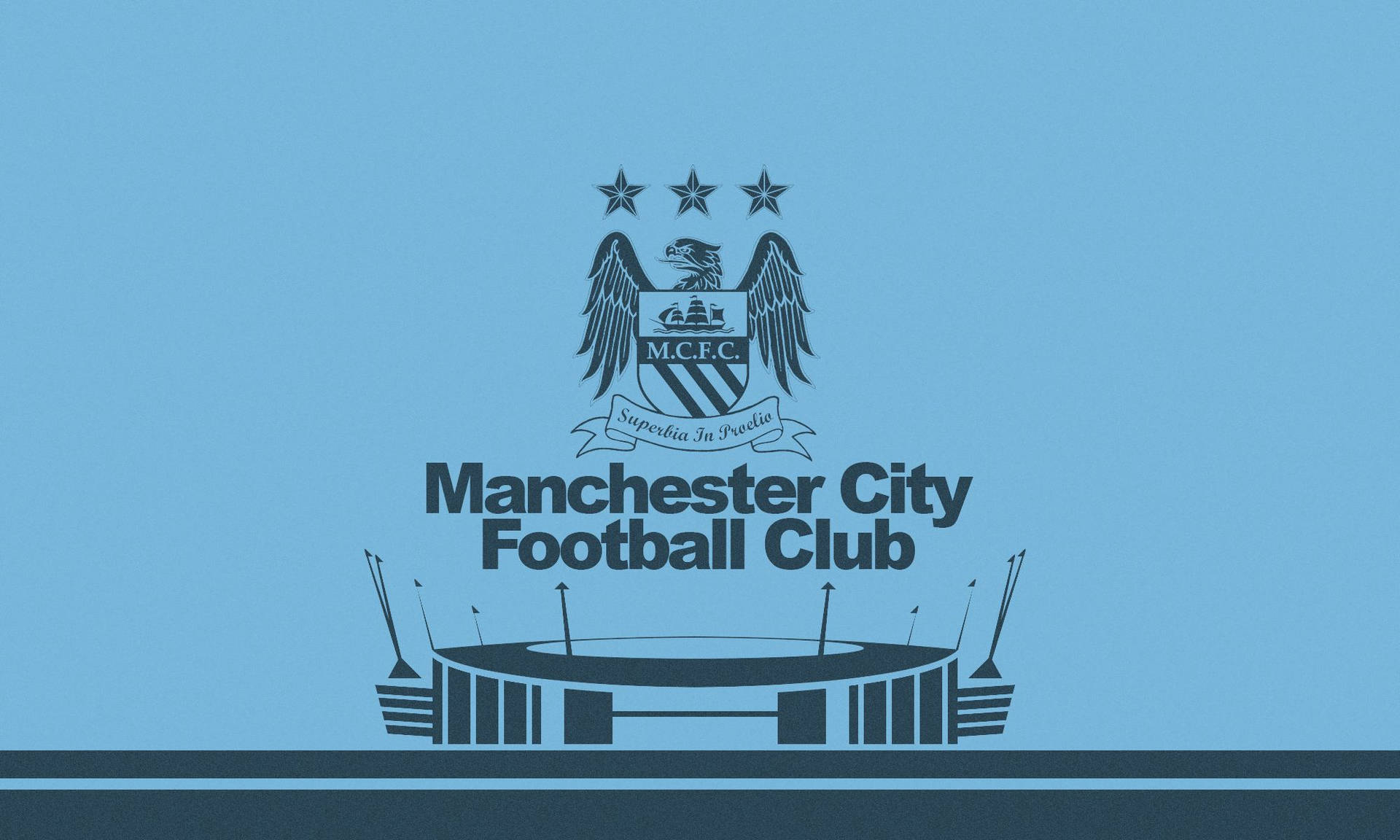 Celebrating 150 Years Of Manchester City Football Background