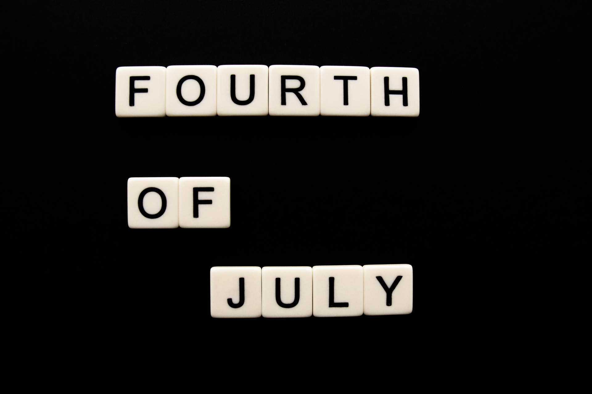 Celebrating Fourth Of July Background