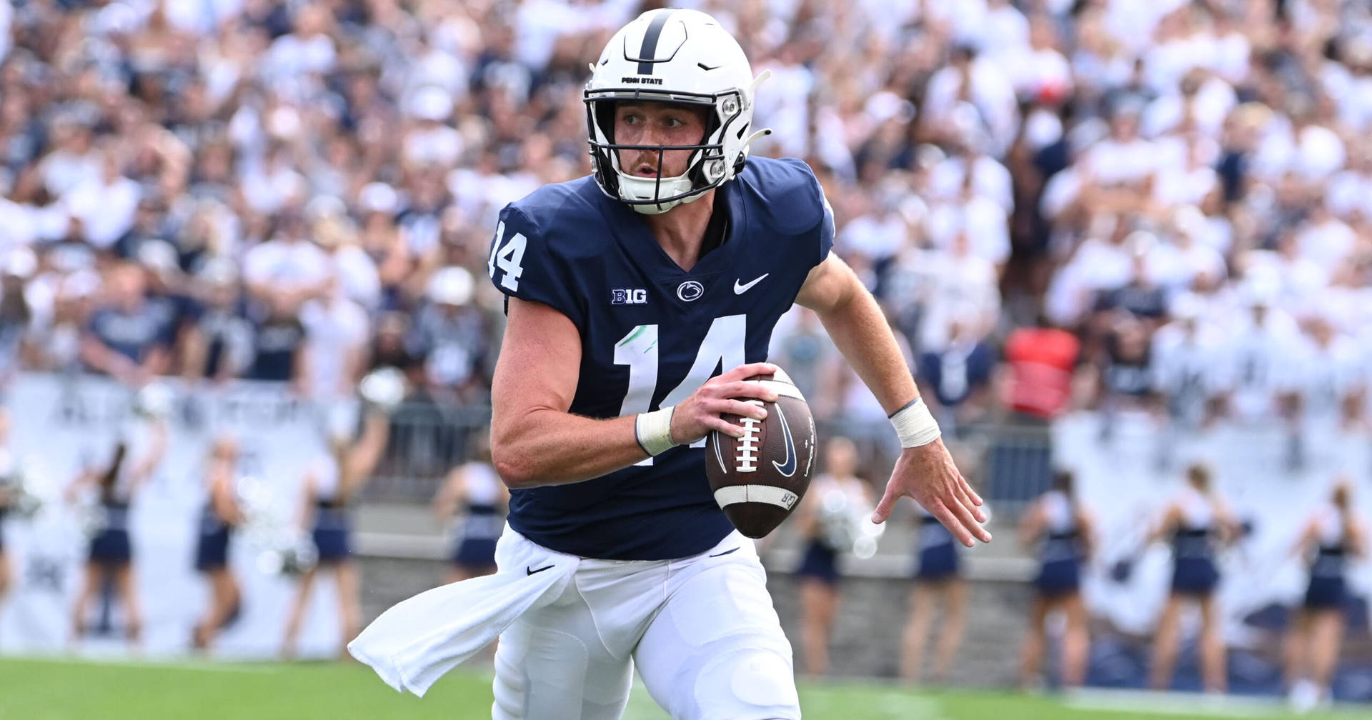 Celebrating In Beaver Stadium At Penn State University