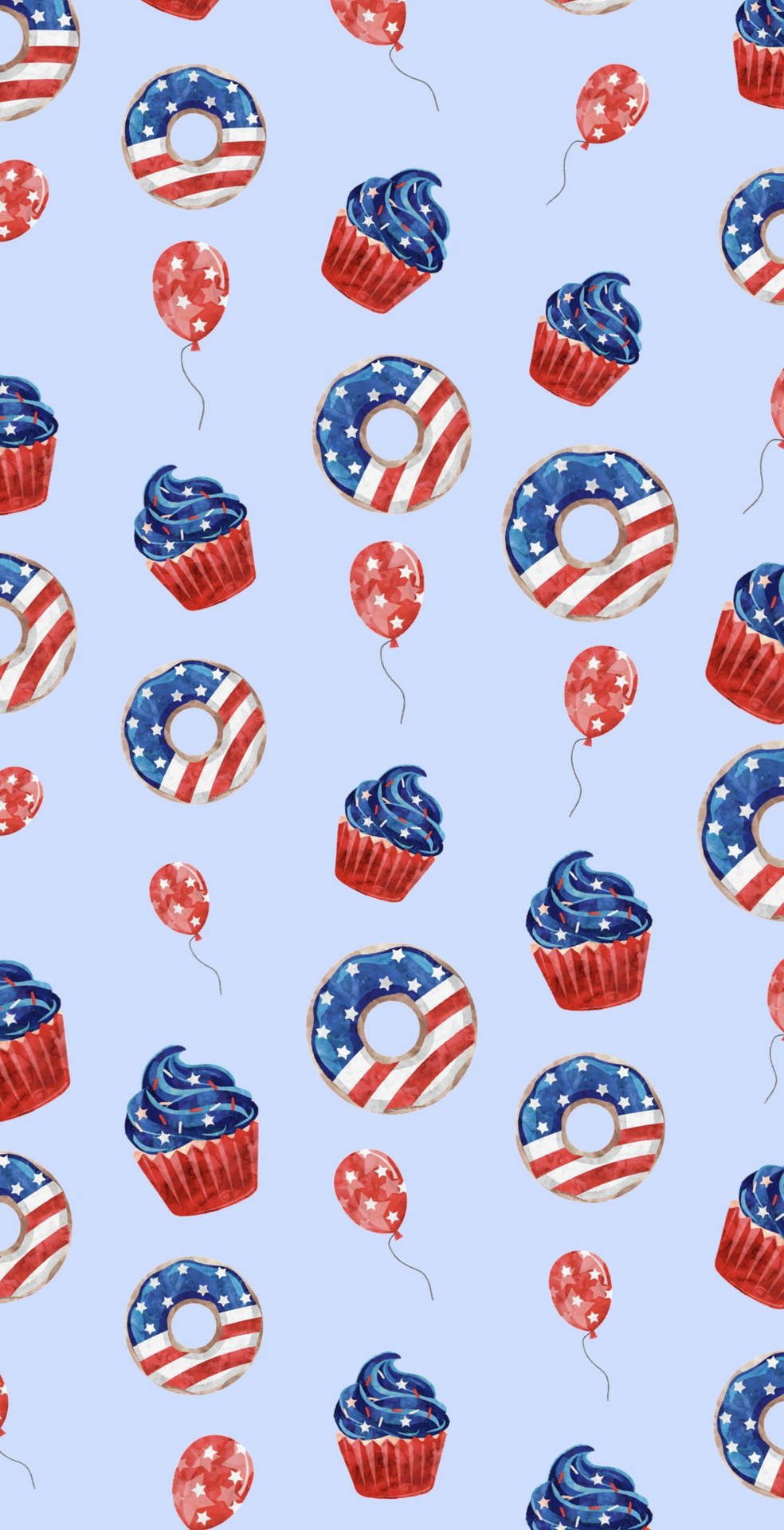 “celebrating Independence Day Among Friends And Family” Background