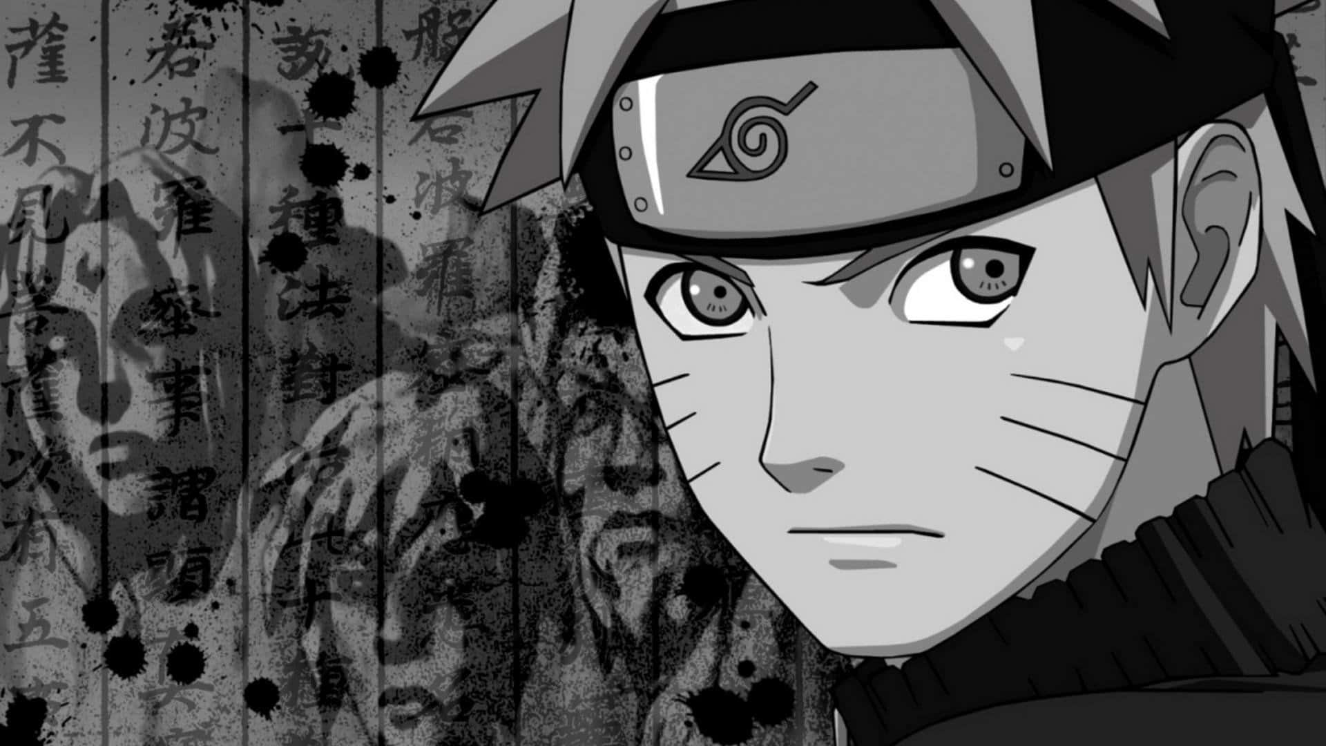 Celebrating Naruto Uzumaki's Journey Background