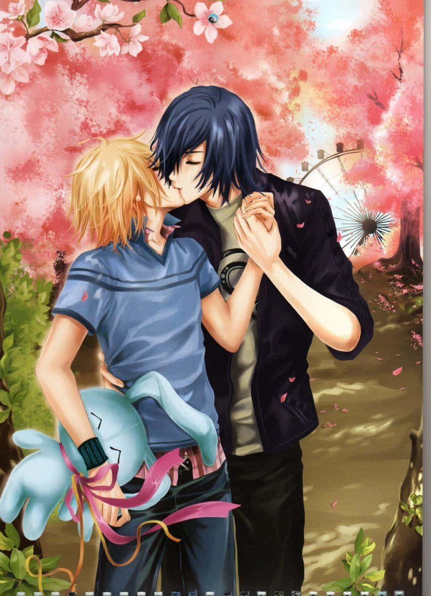 Celebrating Pride With Lgbt Anime Background