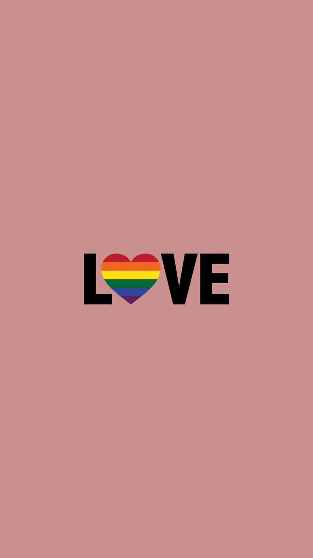 Celebrating Pride With The Iphone Background