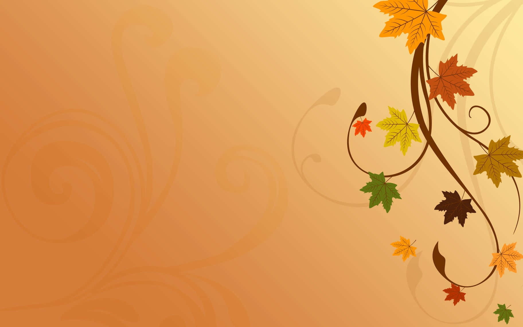 Celebrating Thanksgiving With Family And Friends Background