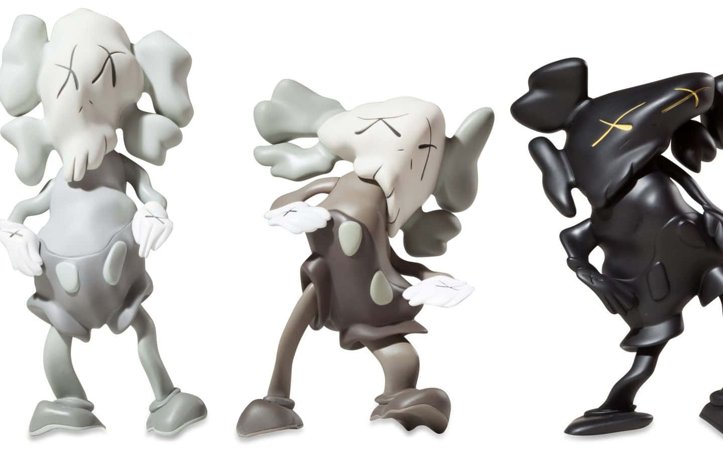 Celebrating The Culture Of Kaws Artwork Background