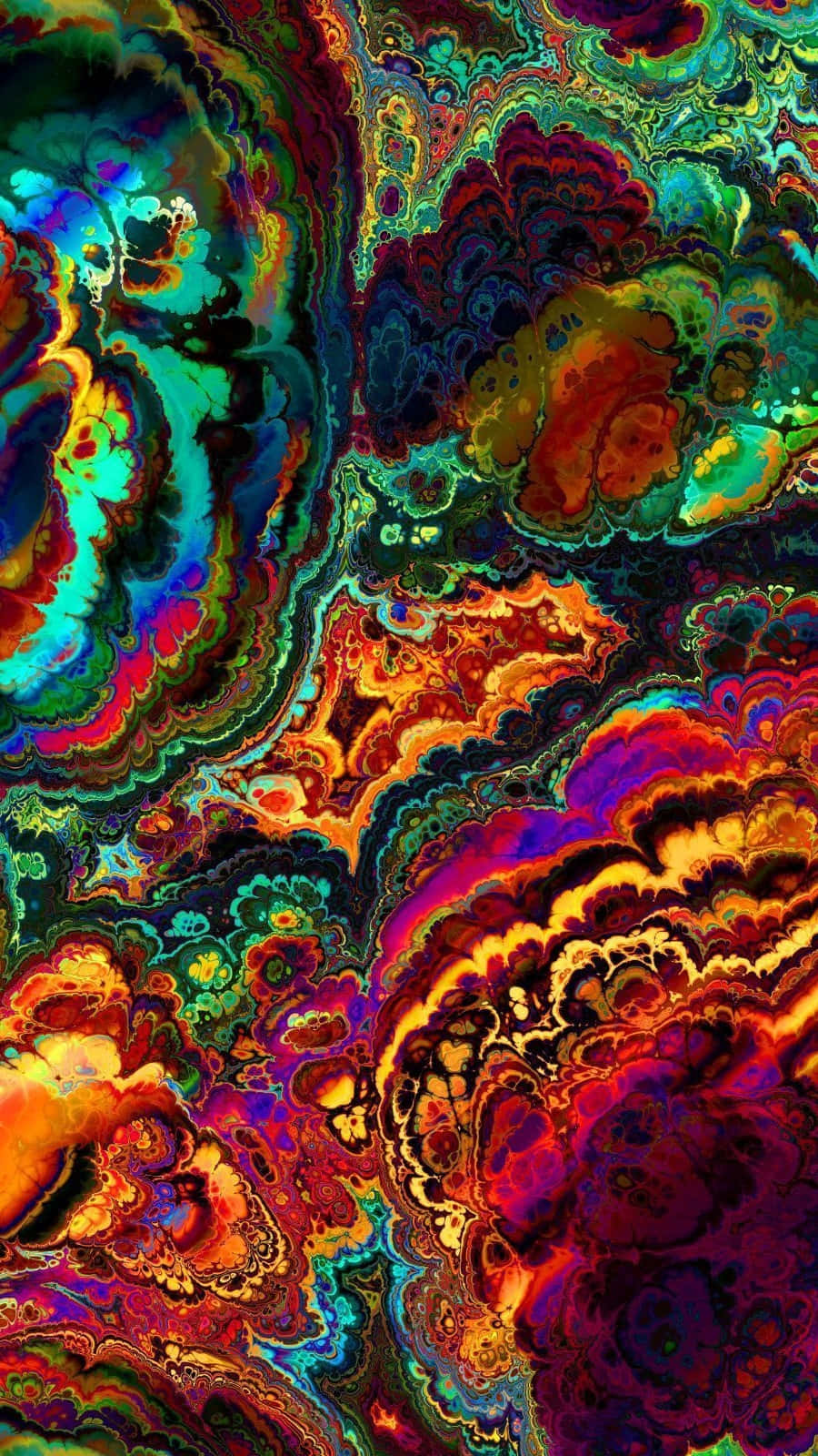Celebrating The Joy Of Cannabis With A Stylish Iphone Background