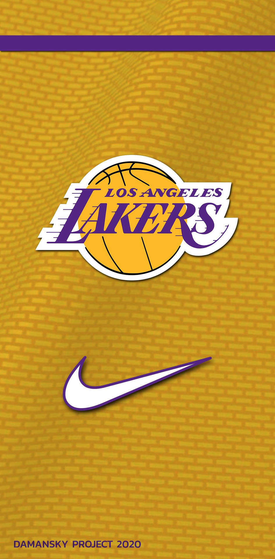 Celebrating The Los Angeles Lakers With An Iphone Background