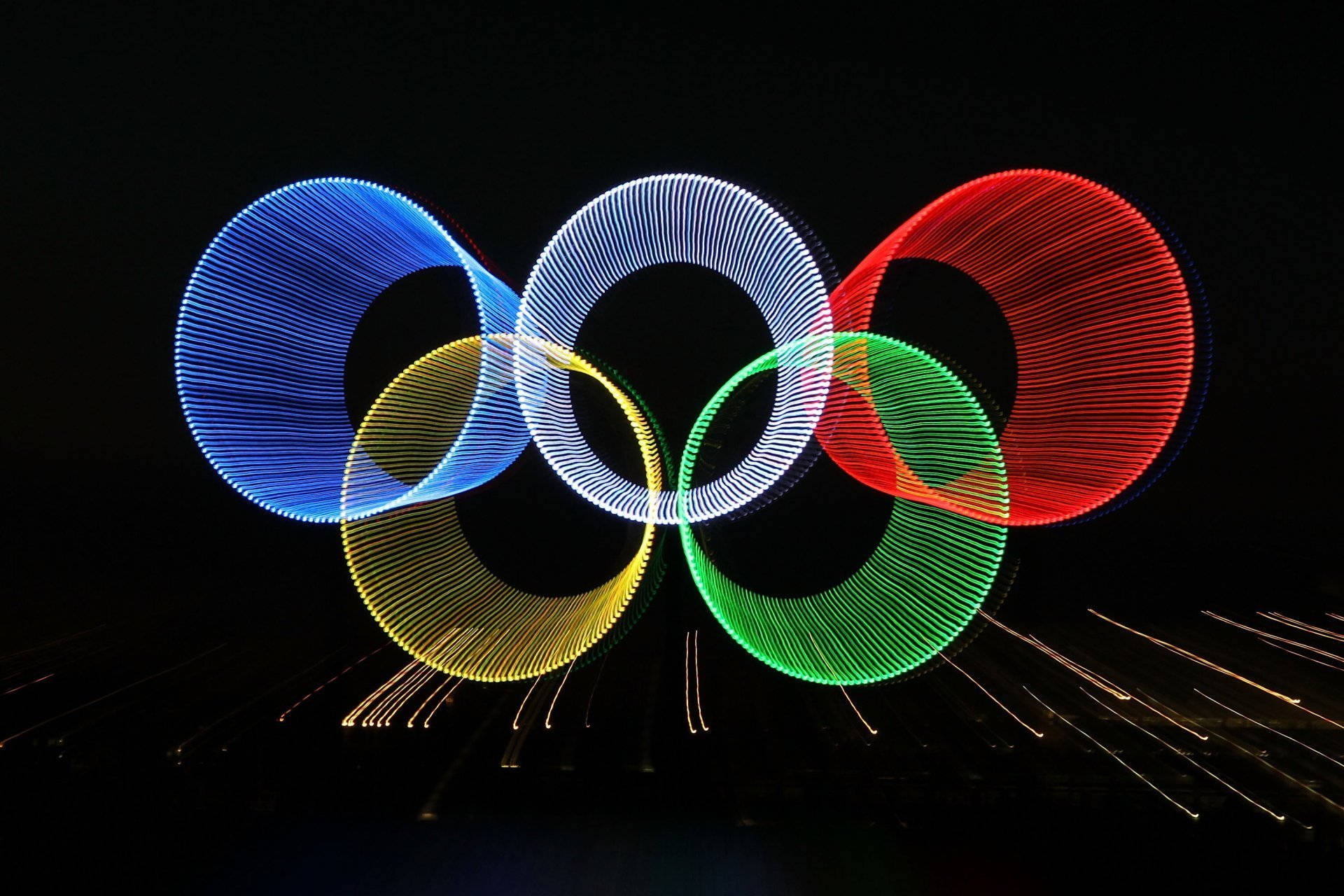 “celebrating The Olympic Spirit” Background