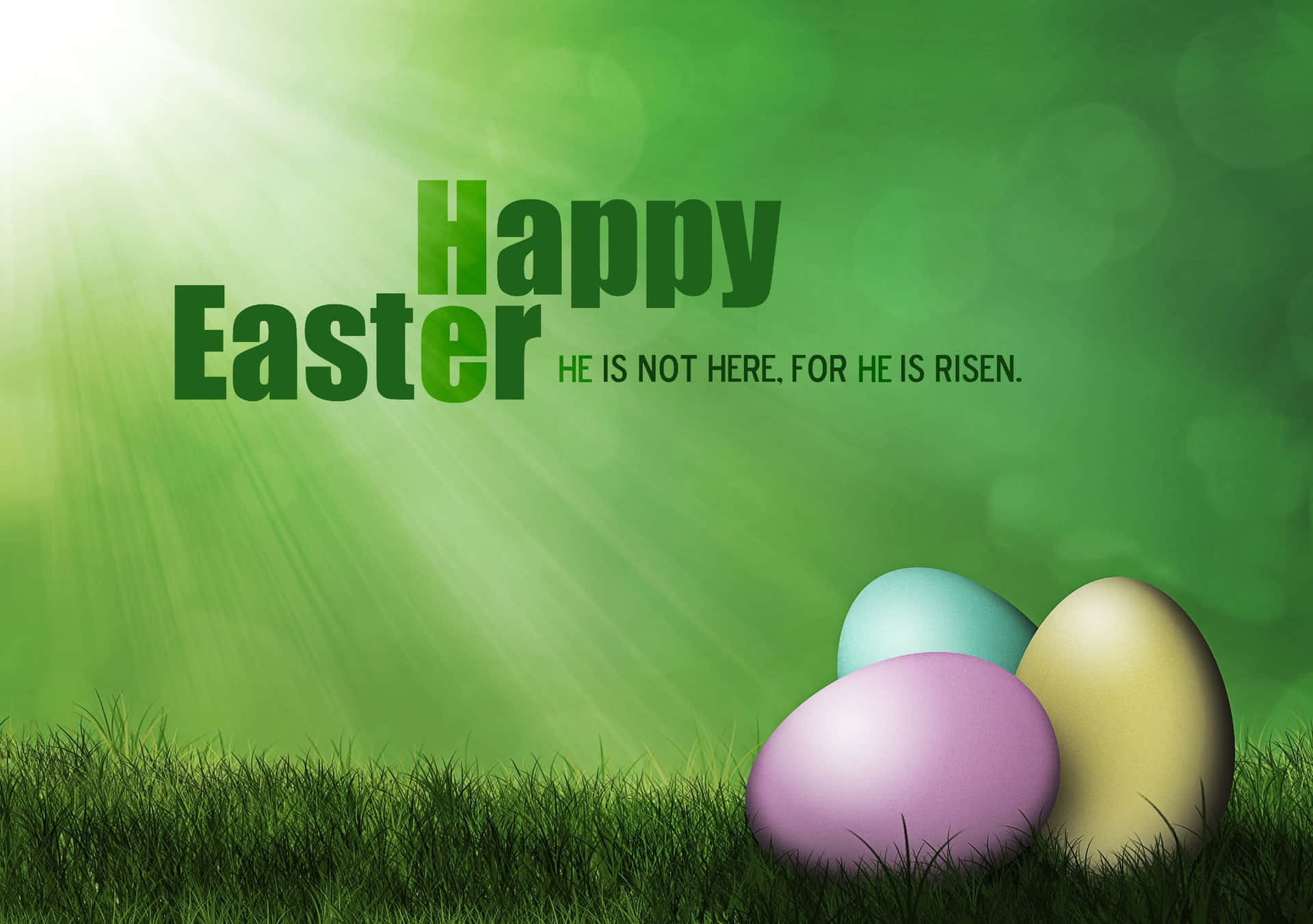 Celebrating The Resurrection Of Jesus Christ This Easter Background