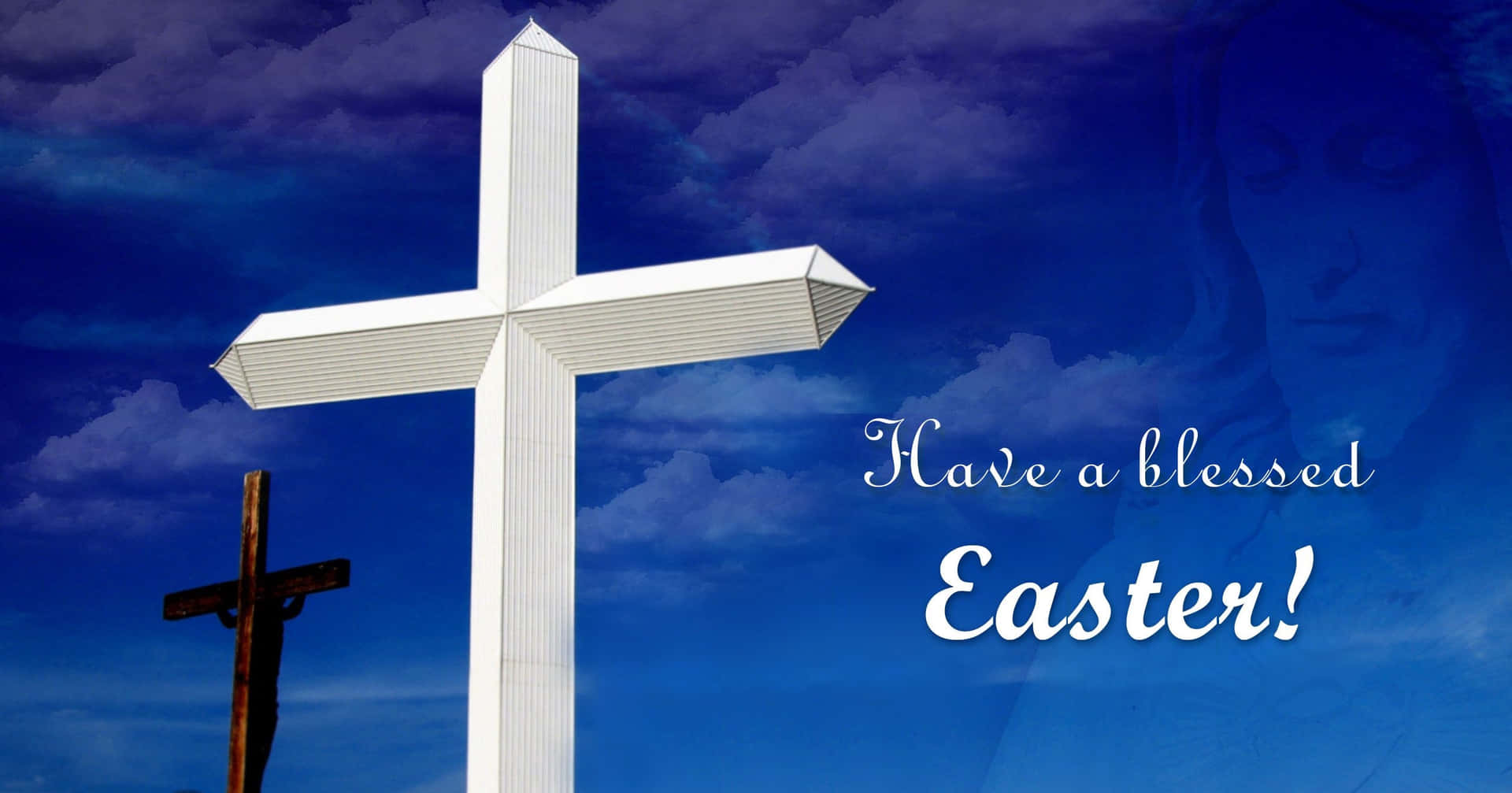 Celebrating The Risen Christ On Religious Easter Background