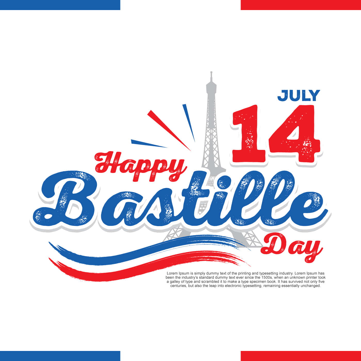 Celebrating The Spirit Of Bastille Day Background