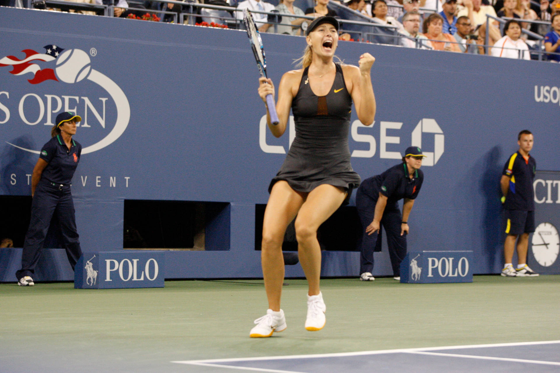 Celebratory Moment Of Nadia Petrova