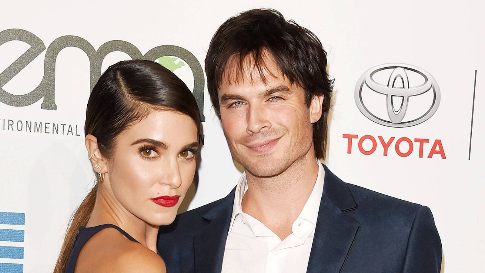 Celebrities Nikki Reed And Ian Somerhalder