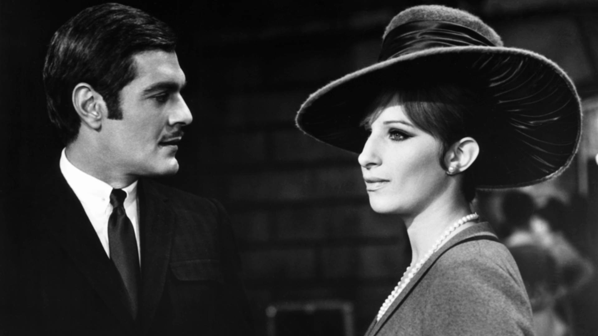 Celebrities Omar Sharif And Barbra Streisand