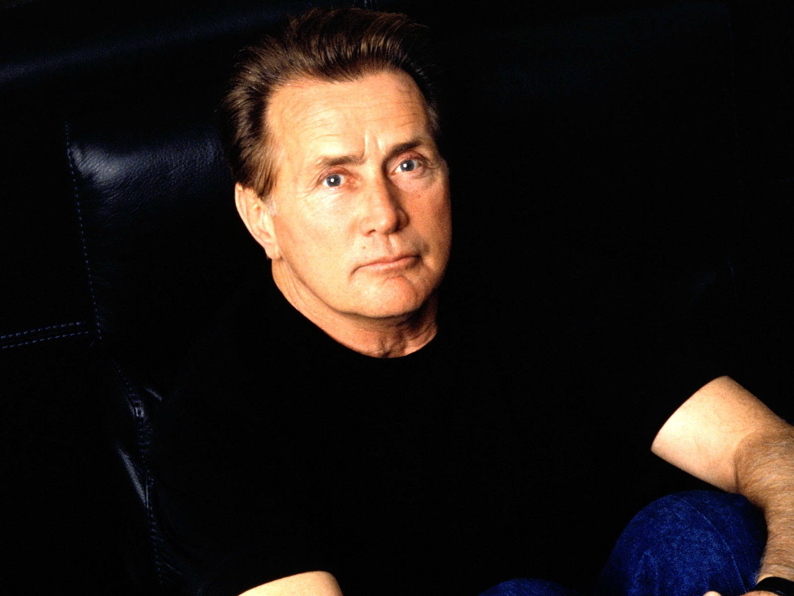 Celebrity Actor Martin Sheen Medium Close Up Shot