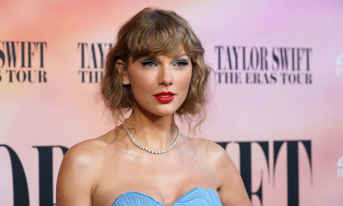Celebrity At Eras Tour Event Background