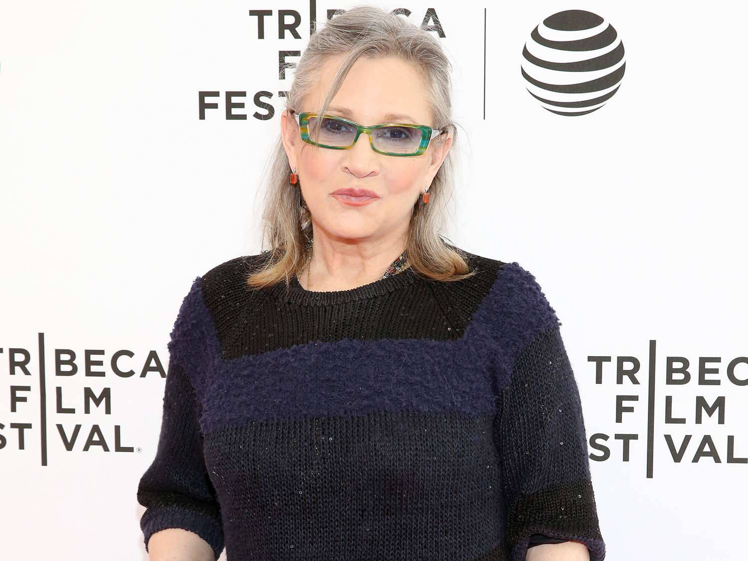 Celebrity Carrie Fisher Tribeca Film Festival Background
