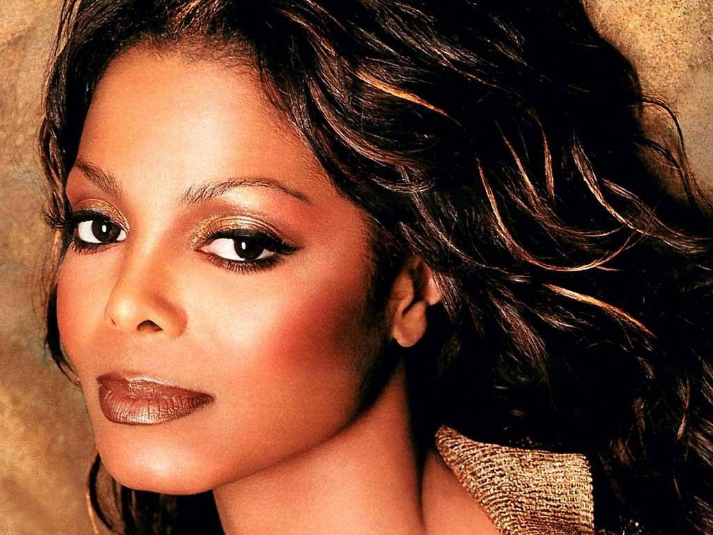Celebrity Janet Jackson 90s Look