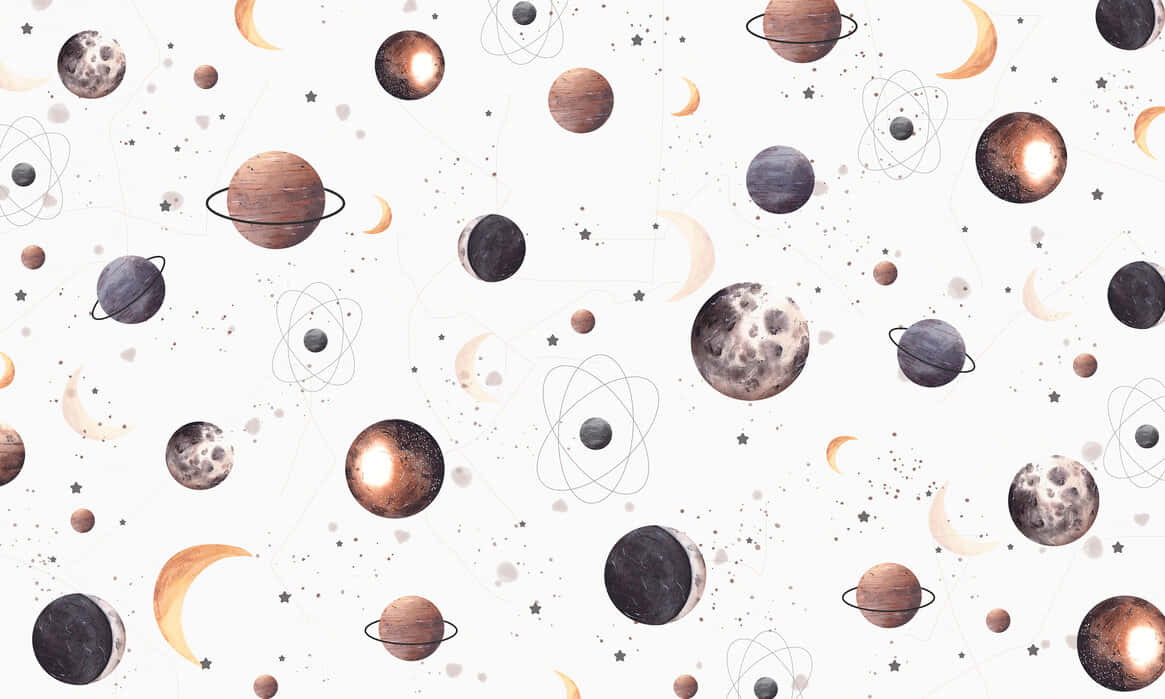 Celestial Pattern Background Background