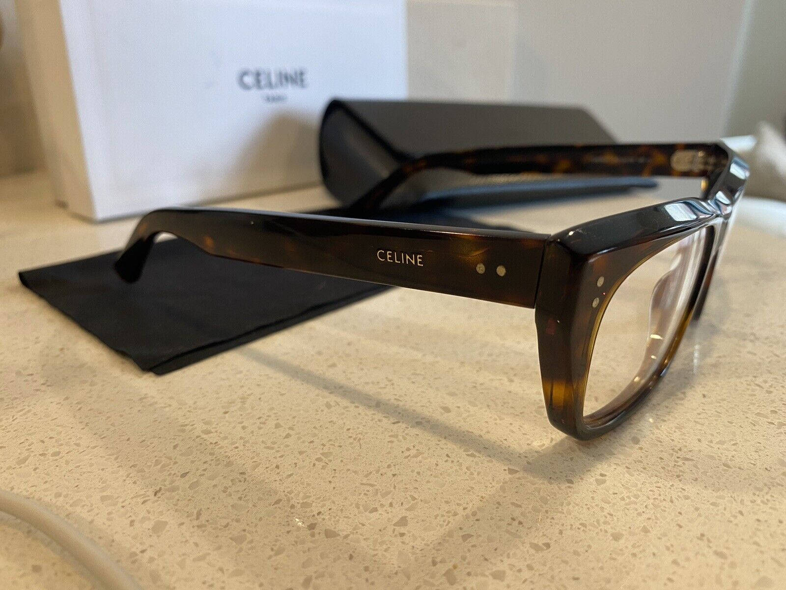 Celine Side View Eye Wear Background