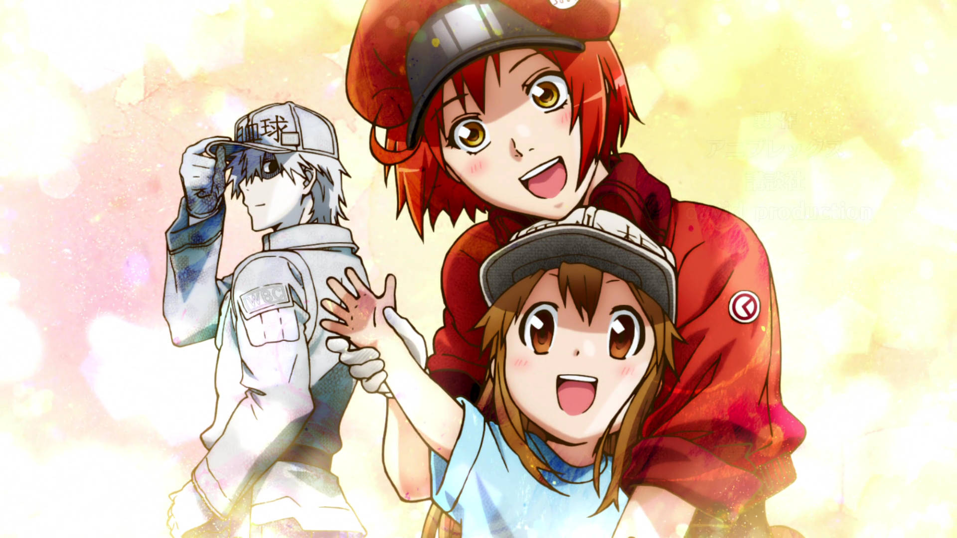 Cells At Work Anime Characters Background