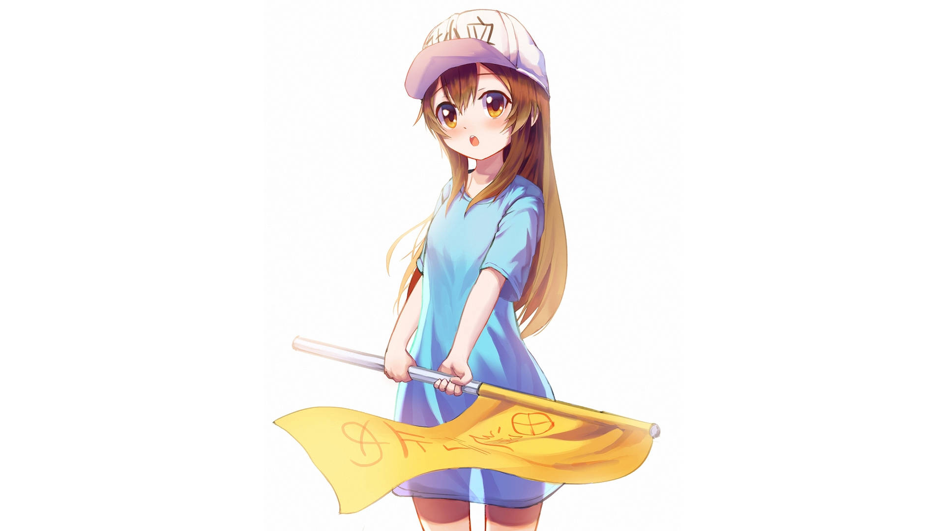 Cells At Work Anime Platelet Background