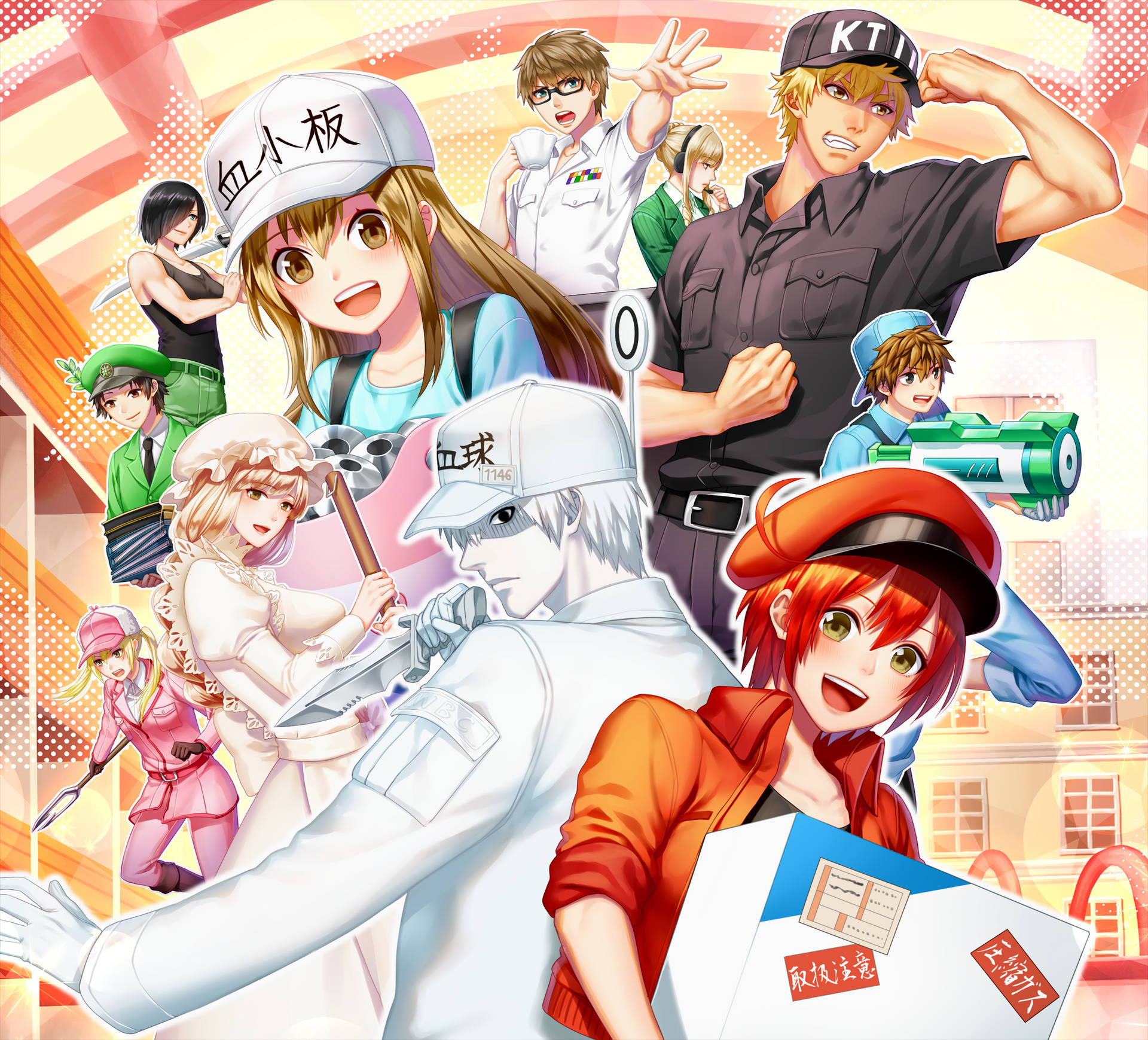 Cells At Work Characters