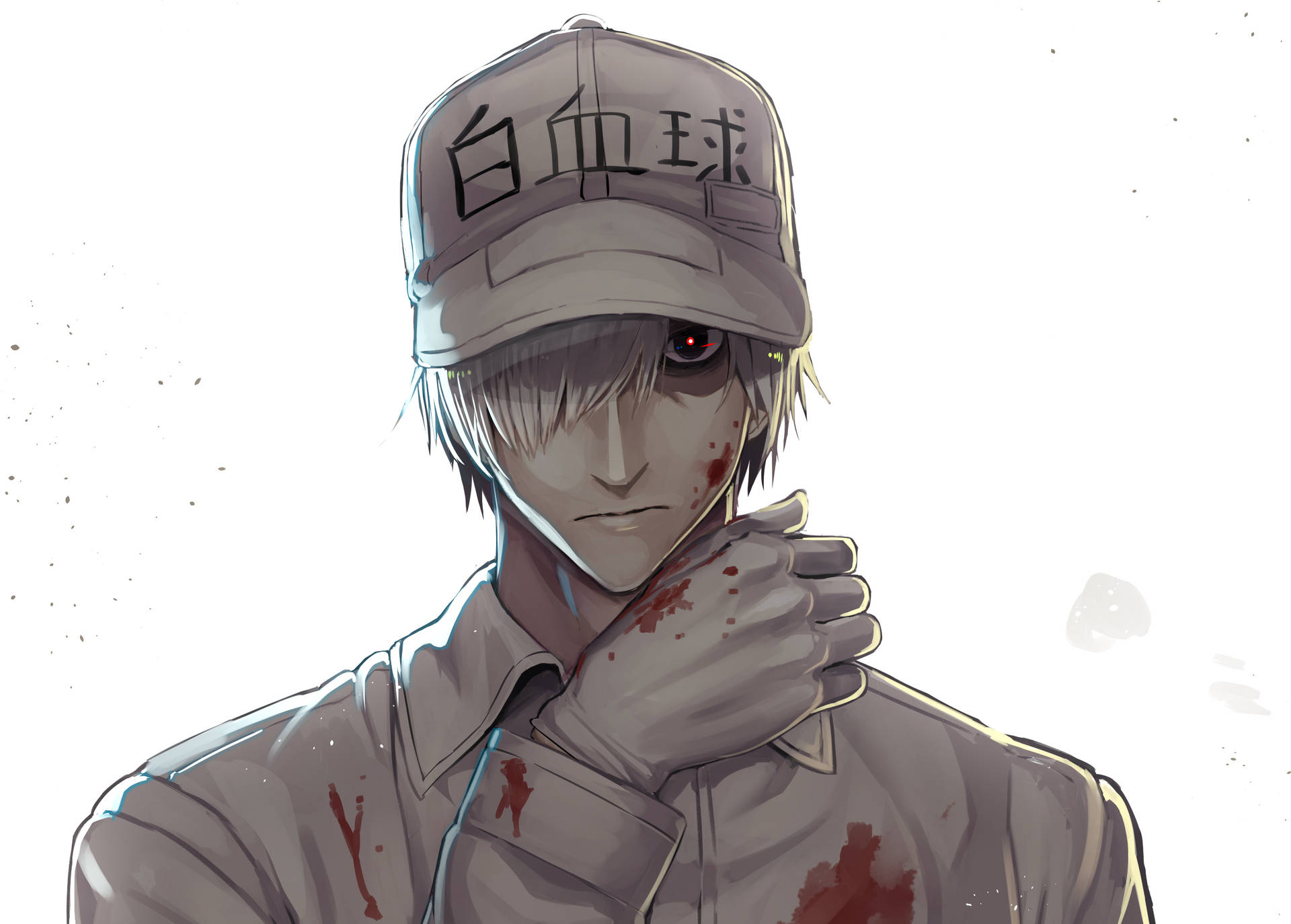 Cells At Work White Blood Cell Background