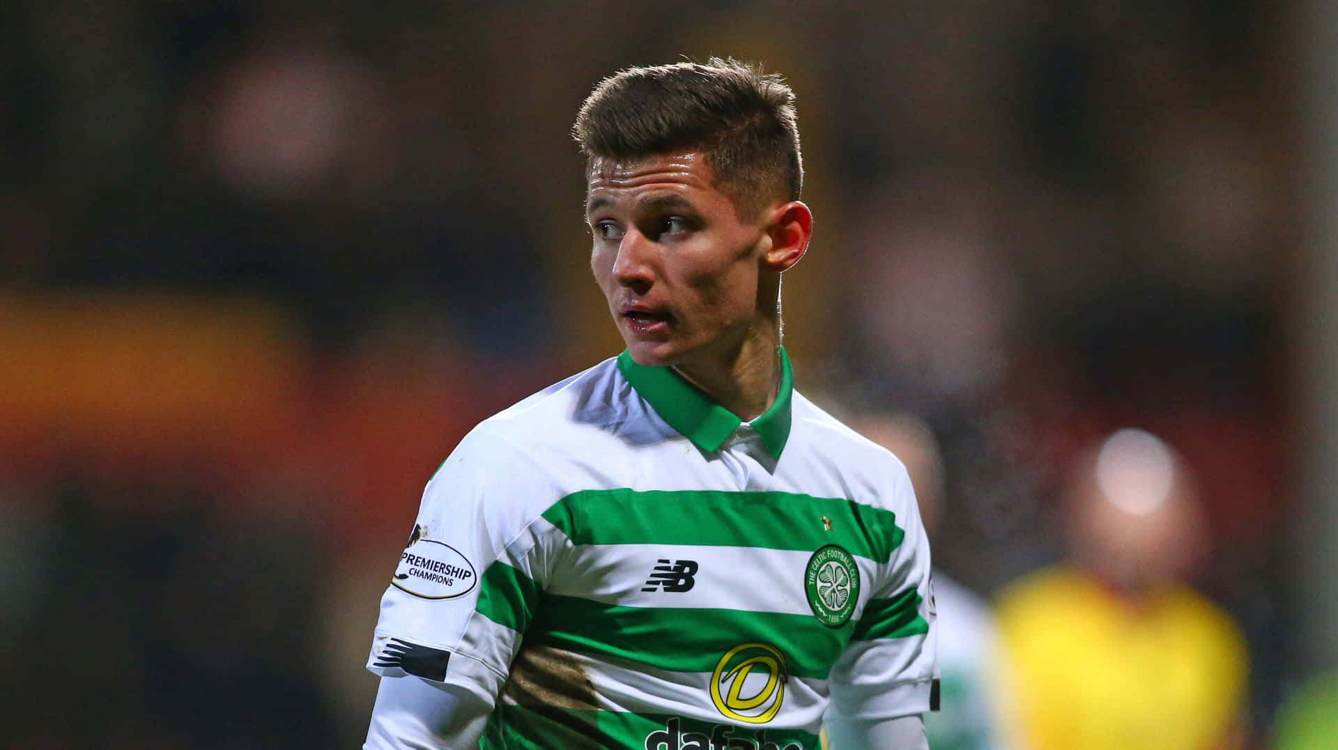 Celtic Forward Patryk Klimala Background