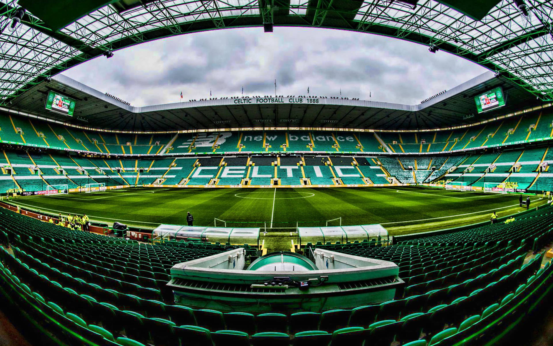 Celtic Park Football Stadium Background