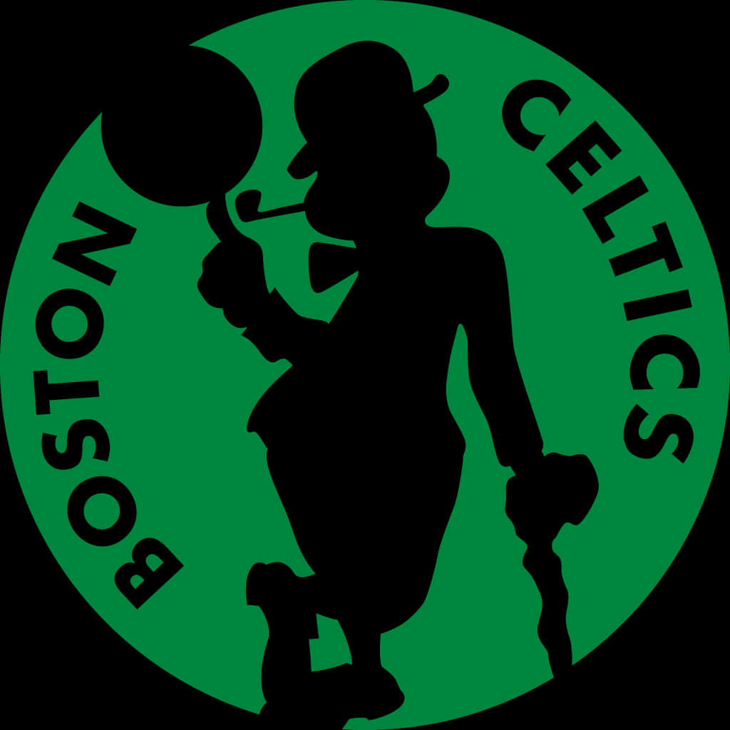 Celtics Irish Man Logo Background