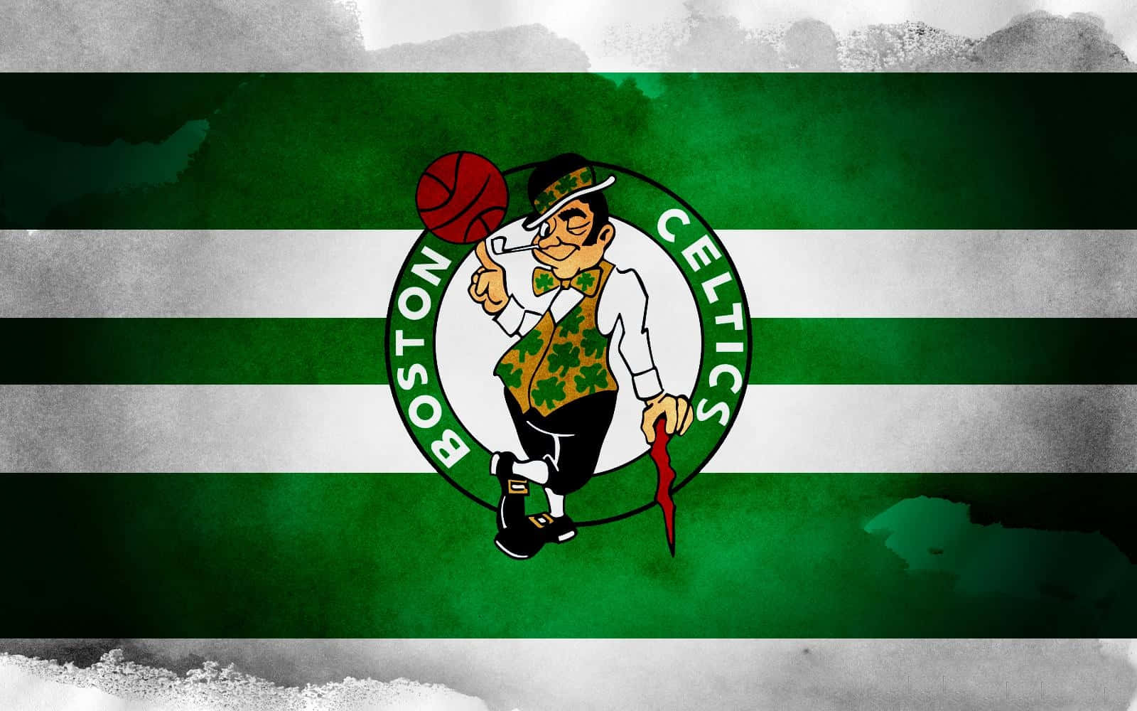 Celtics Logo Flag Background
