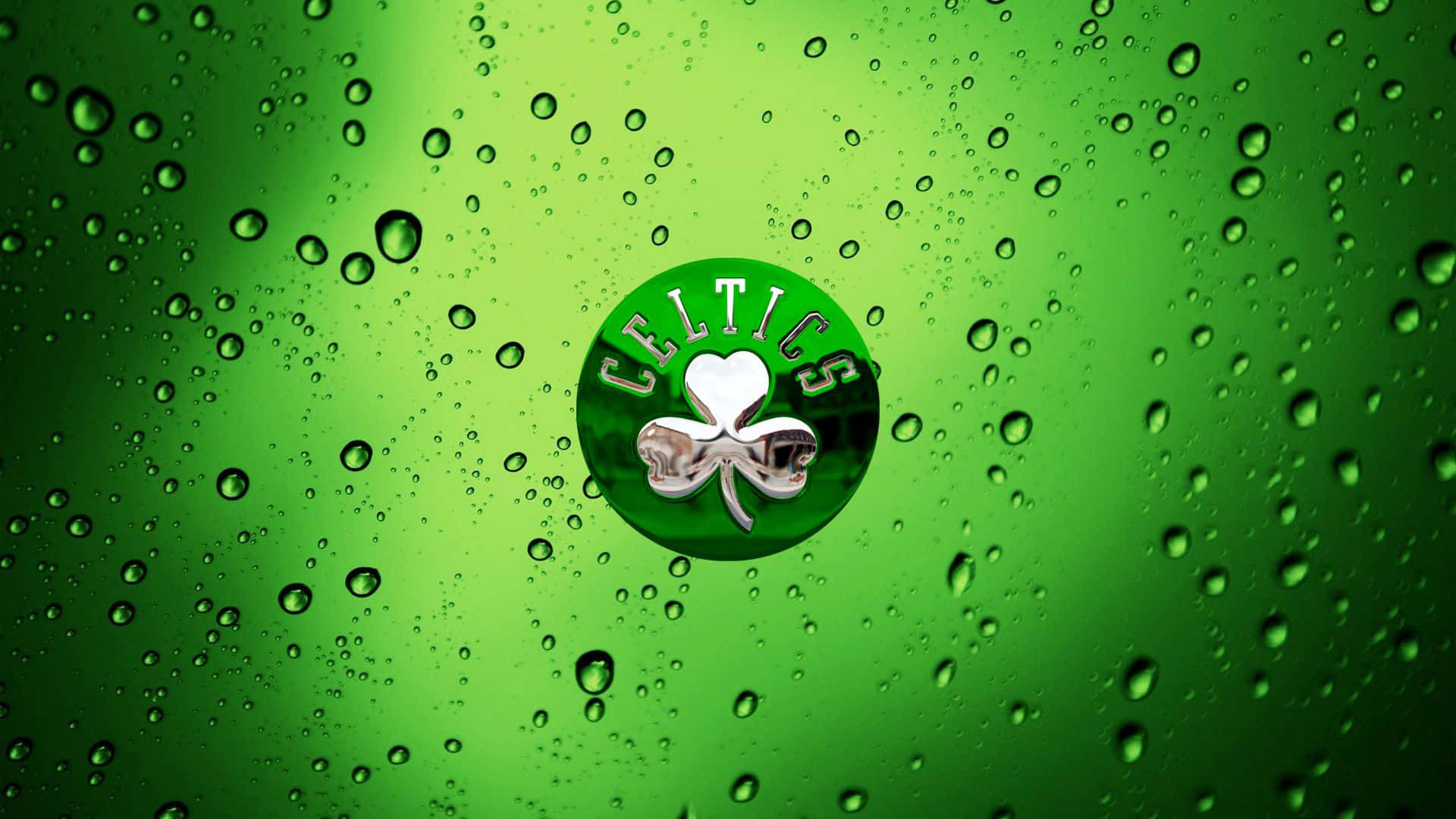 Celtics Logo Water Droplets Background