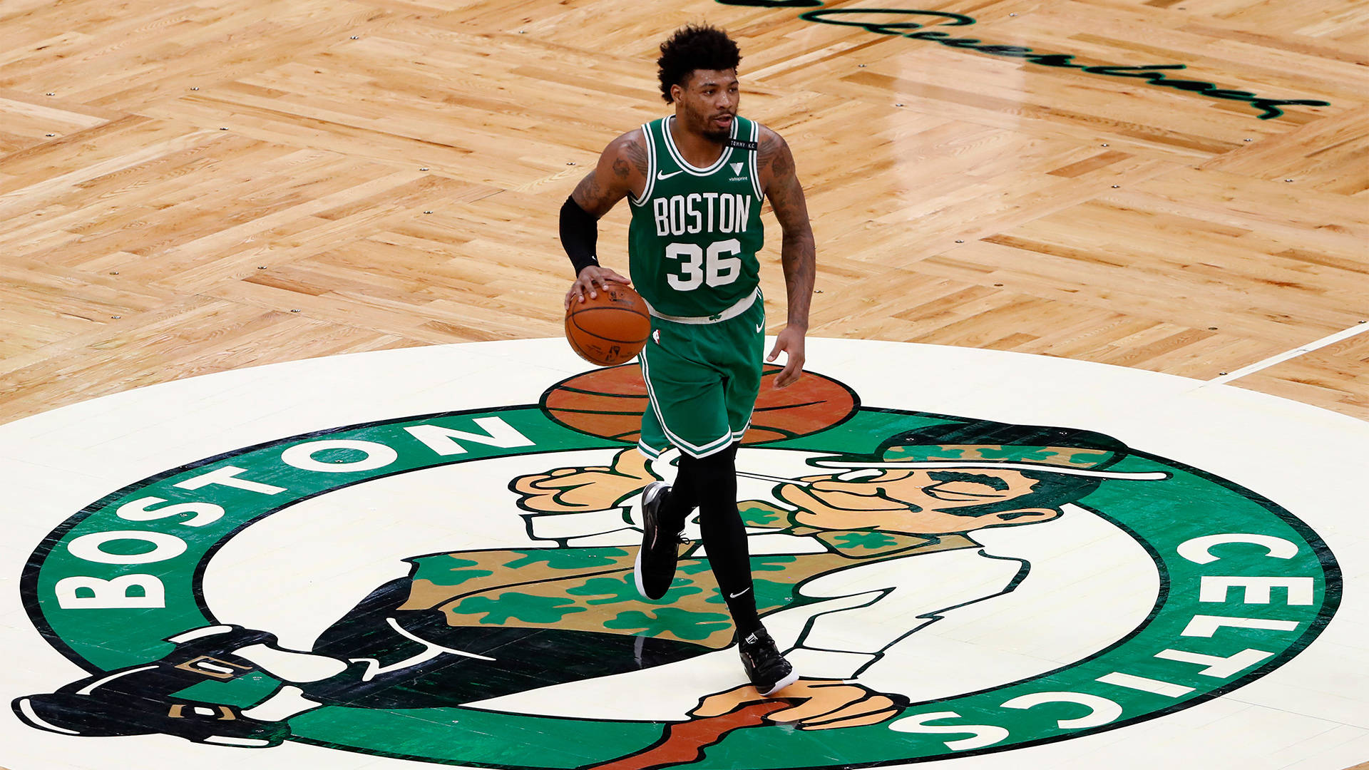 Celtics' Marcus Smart Got Suspended Background