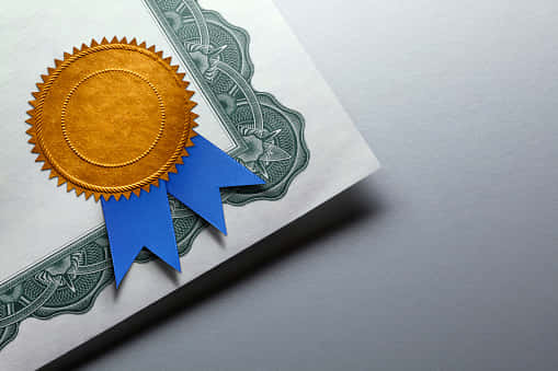 Certified With Gold Seal