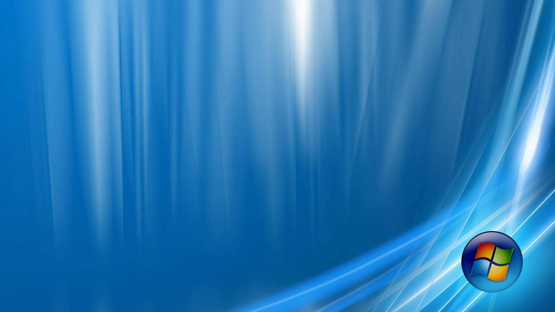 Cerulean Blue Windows Vista Background