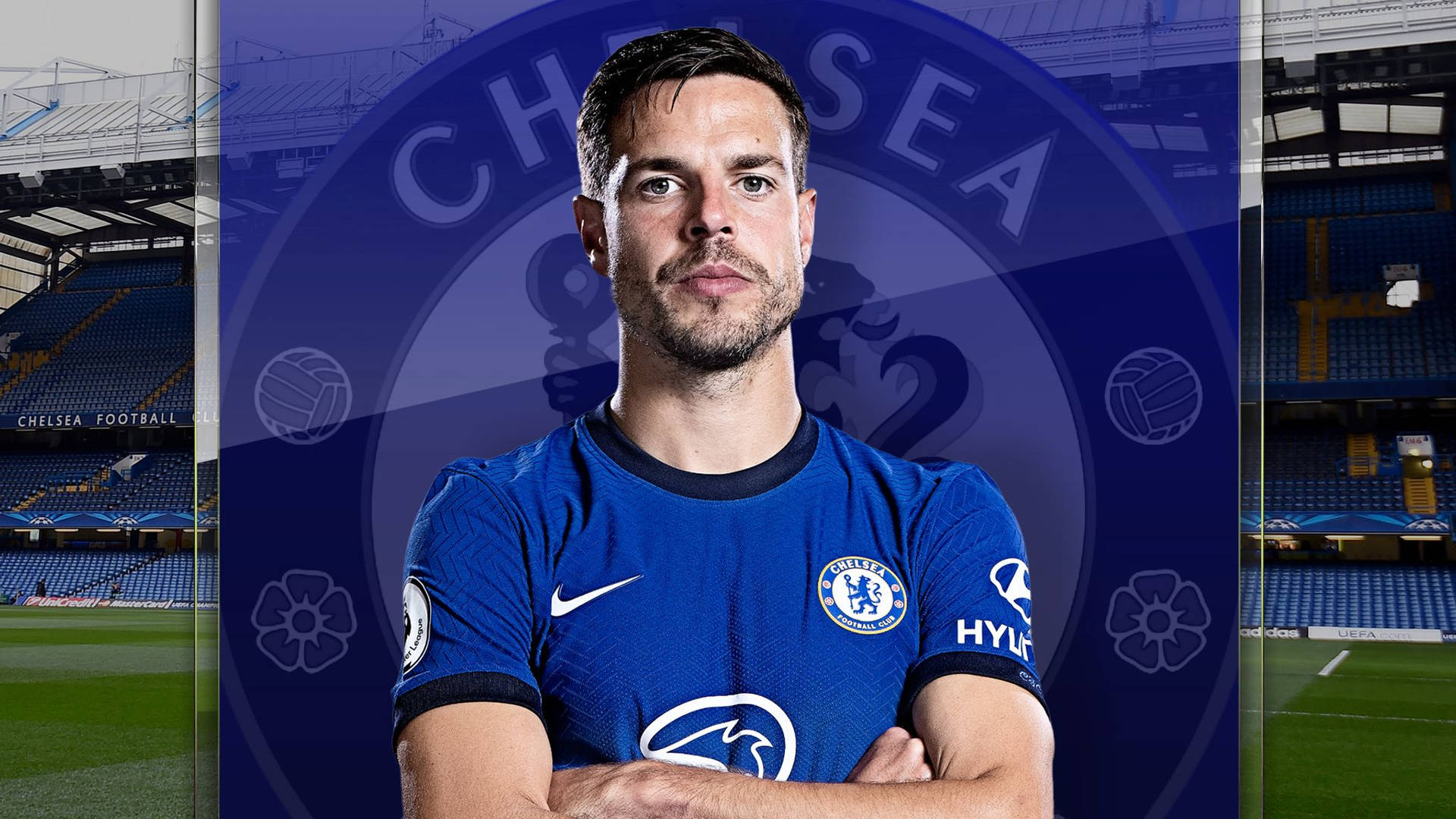 César Azpilicueta Arms Crossed