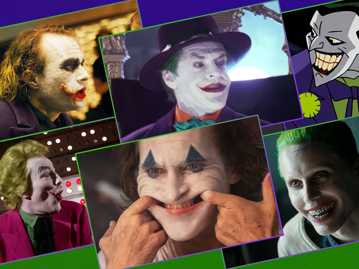 Cesar Romero Joker Photo Collage Background