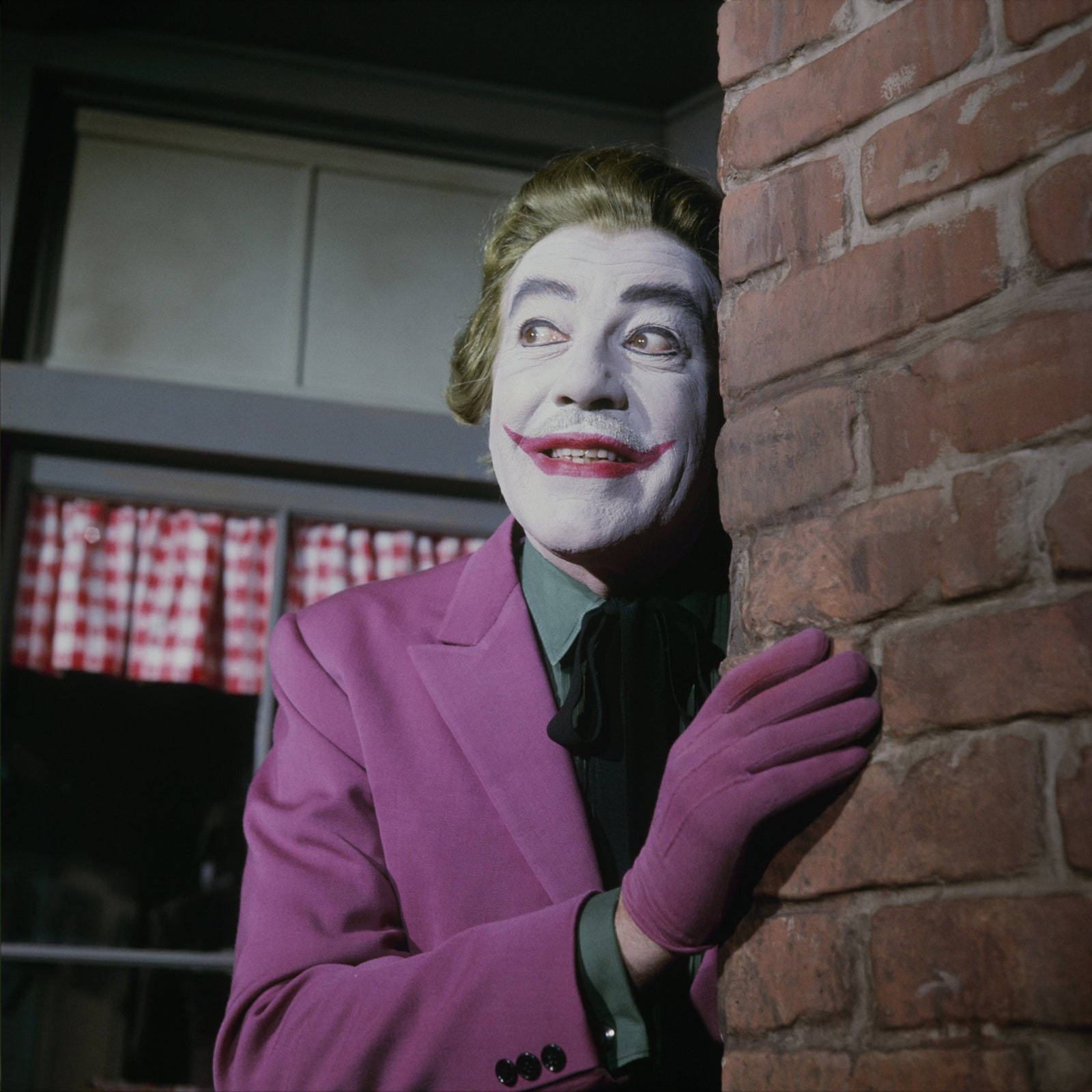 Cesar Romero Red Bricks Joker