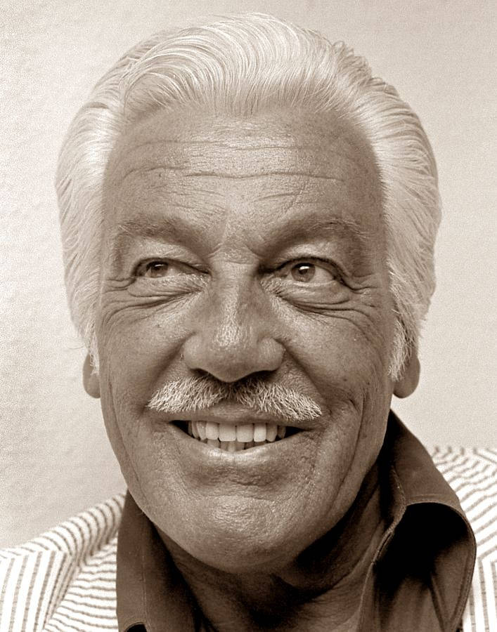 Cesar Romero Vintage Close-up Photo Background