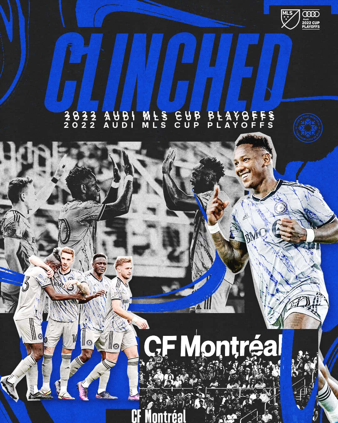 Cf Montréal Clinched A Spot In The 2022 Mls Cup Playoffs Background