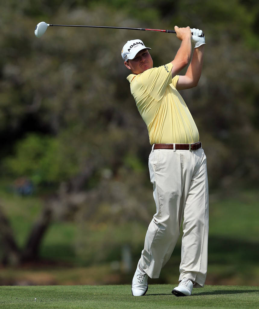 Chad Campbell Golf Swing Position Background