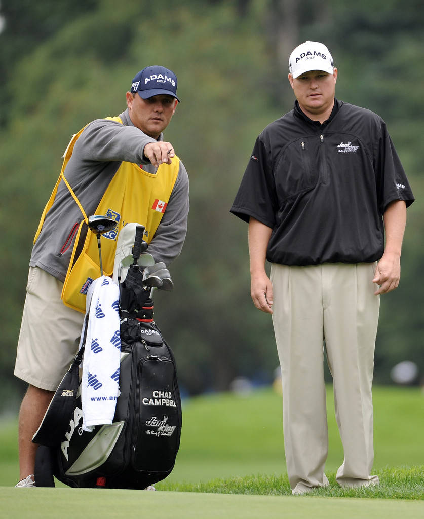 Chad Campbell Listening To Caddie Background