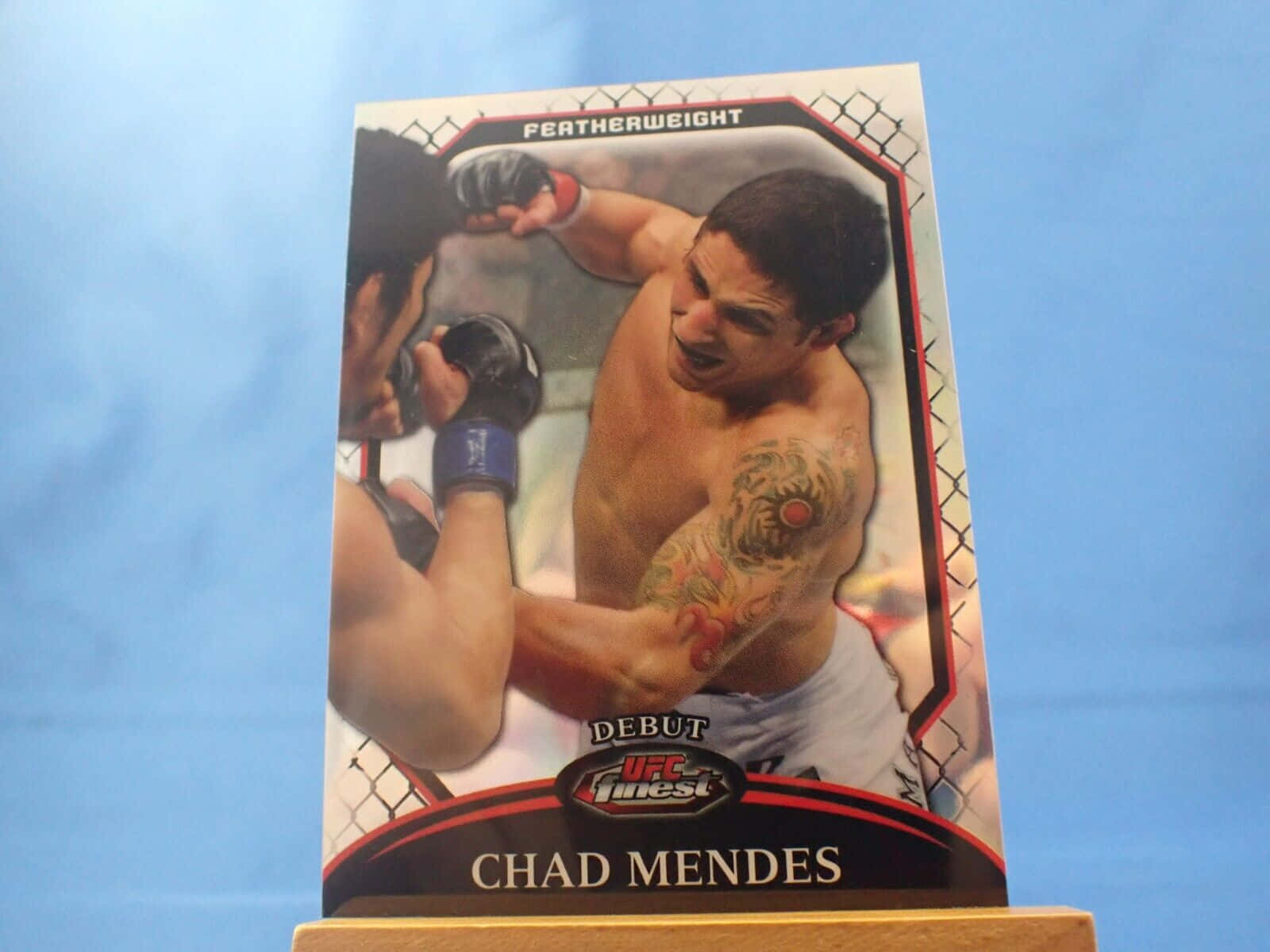 Chad Mendes Featherweight Debut Plaque Background