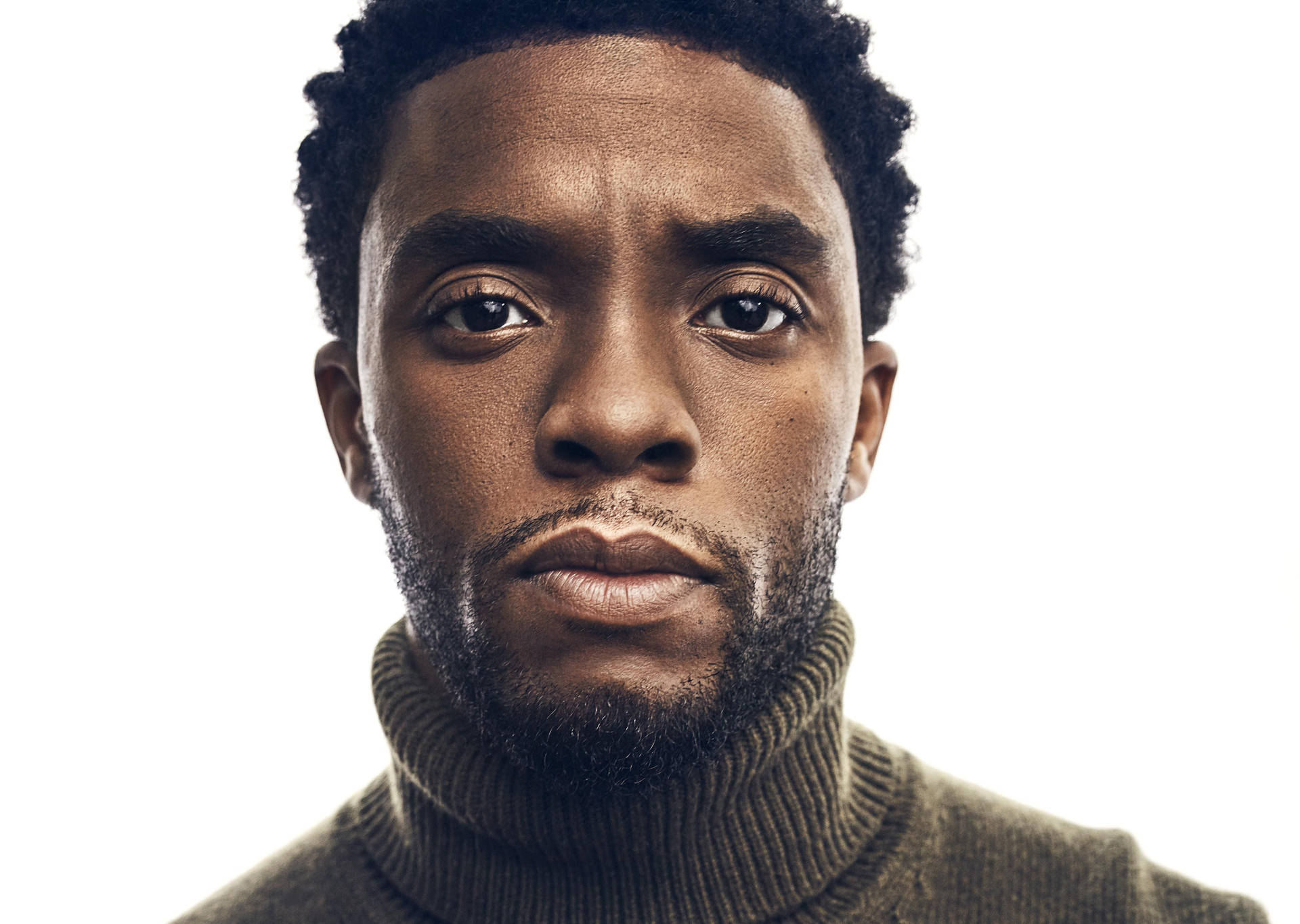 Chadwick Boseman Male Face Background