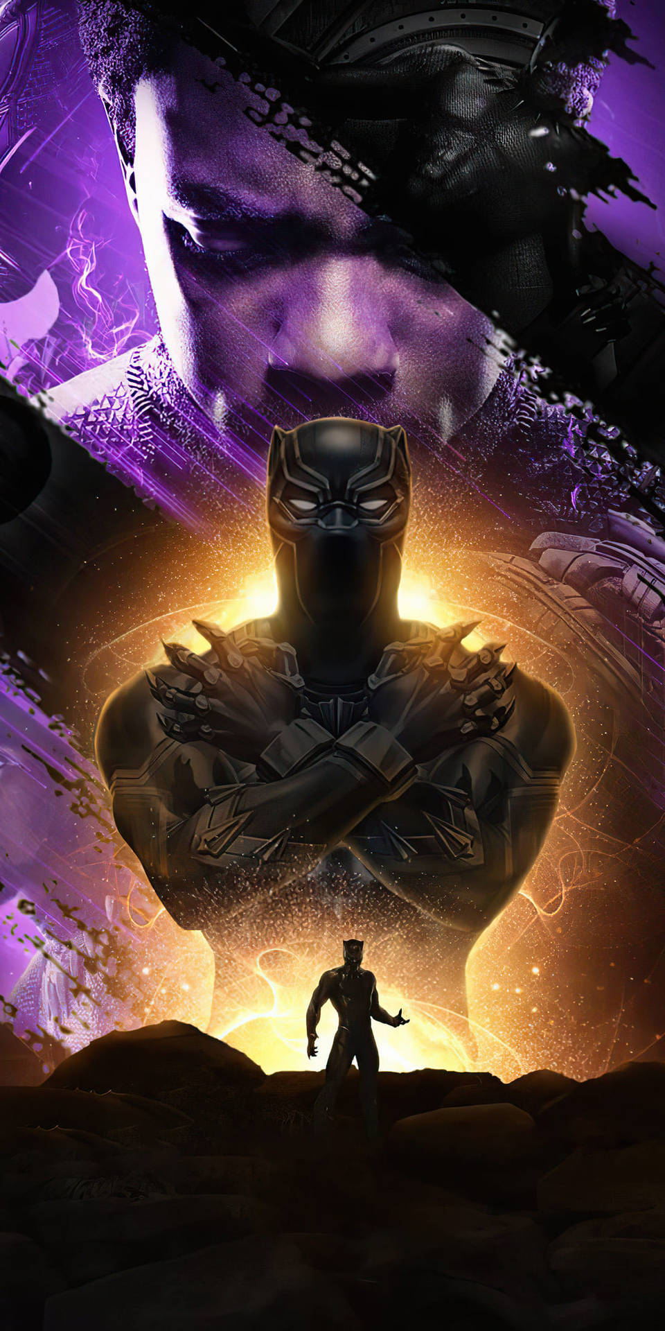 Chadwick In Black Panther Android Background