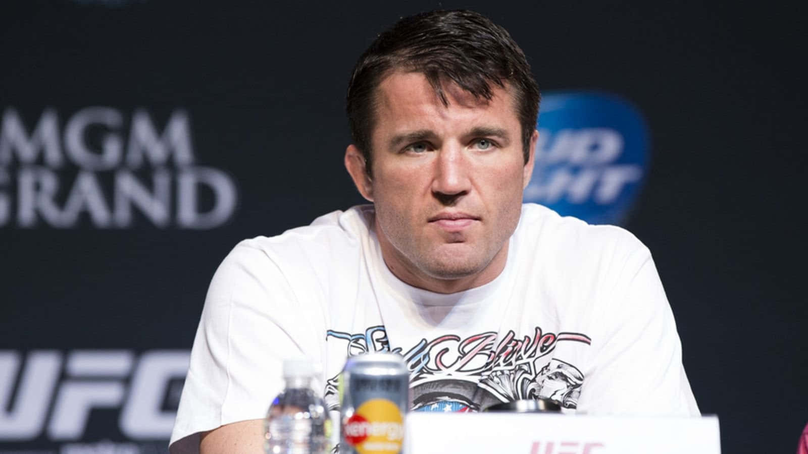 Chael Sonnen Press Conference Background