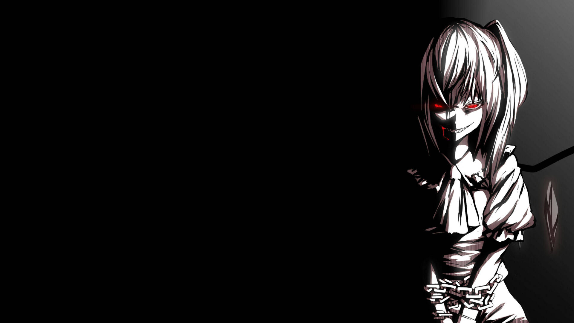 Chained Anime Demon Background